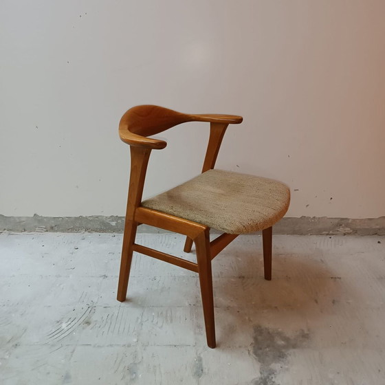 Image 1 of 1960s Danish Modern Office Chair in Teak by Erik Kirkegaard for Høng Stolefabrik