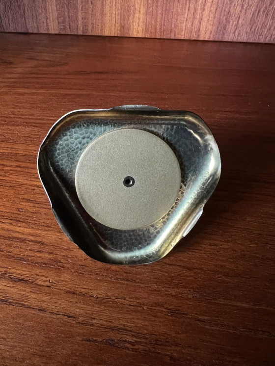 Vintage Handmade Brass Matchbox Holder, circa 1960s – Candle holders (photo 5 of 5)