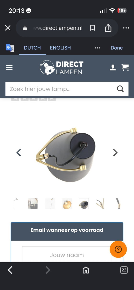 Image 1 of Lampada da terra Light&Living Borre (come nuova)