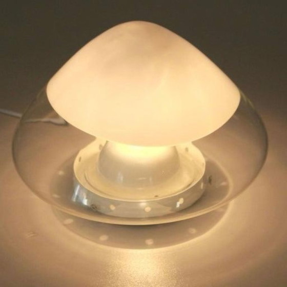 Image 1 of 1x Pilzlampe aus Muranoglas von Carlo Nason für ITRE, Italien, 1980er Jahre