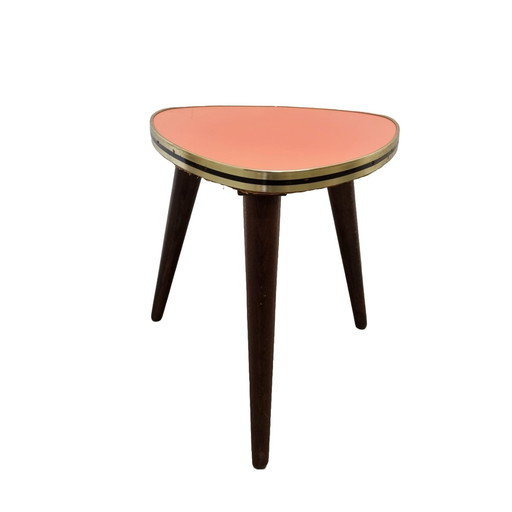 Table à plantes vintage en formica