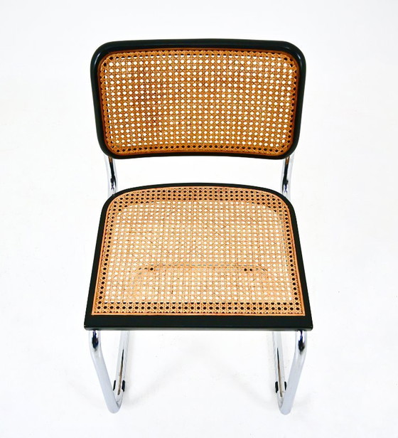 Image 1 of Sillas de comedor estilo B32 de Marcel Breuer, juego de 6