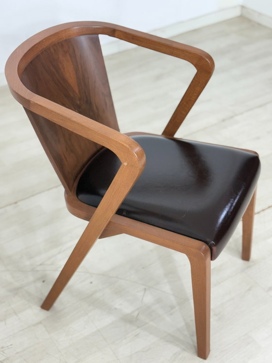 Stylish retro armchair / retro chair / retro vintage living room chair / armchair – Dining chairs, Wood (photo 3 of 8)