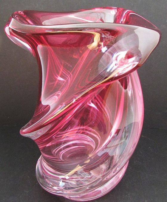 Image 1 of Ikonische Val Saint Lambert Vase