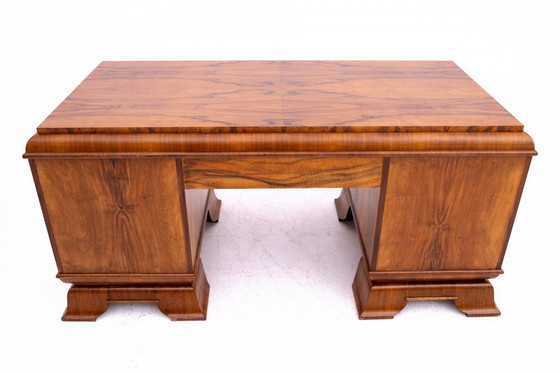 Image 1 of Ensemble de bureau Art déco des années 1930, Pologne.