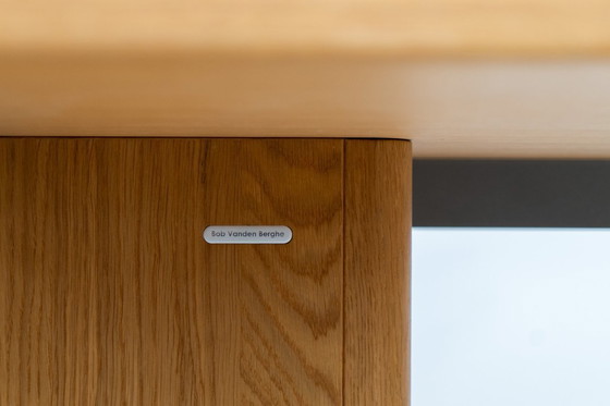 Image 1 of Table à manger « Cirkante » de Bob & Dries Vanden Berghe pour Vanden Berghe Pauvers (Belgique, années 1970).