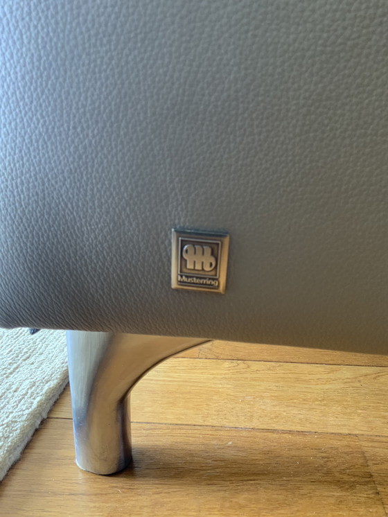 Image 1 of Set di divani in pelle Musterring 2 posti e 2,5 posti