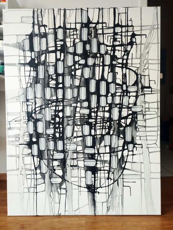 Composizione Astratta XXL – Dipinti e disegni, Tela (photo 7 of 15)