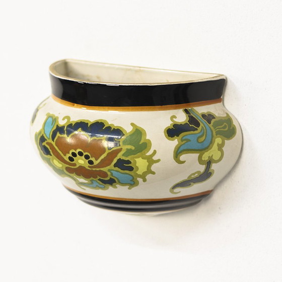 Image 1 of Art Deco Wandpflanzer