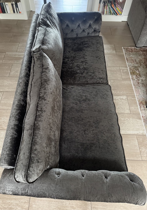 Beautiful velvet sofa