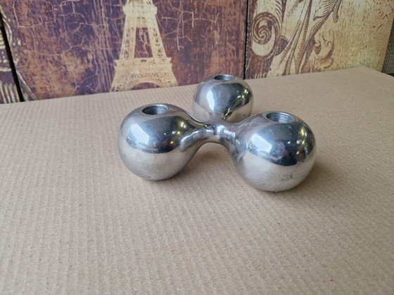 Image 1 of Magnifique chandelier en aluminium