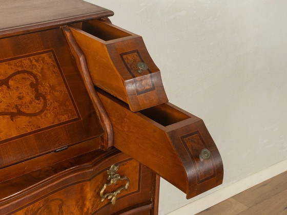 Italiaanse secretaire commode, circa jaren 1920 – Bureau, Wood, Brass (photo 12 of 15)