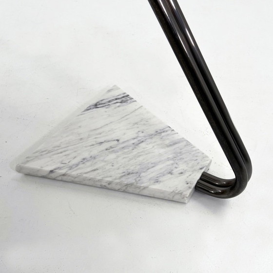 Image 1 of La Palma Side Table with Marble Base, 1980s