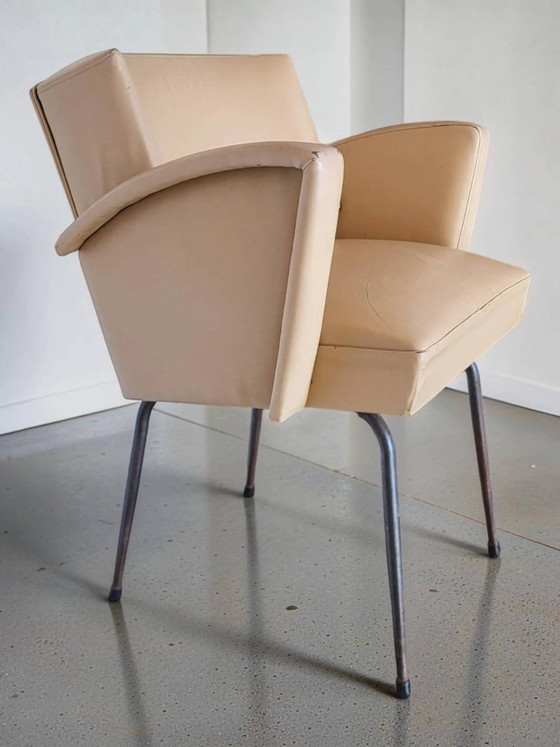 Poltrona cocktail anni '50 – Poltrone, Wood, Skai, Bauhaus (photo 3 of 9)