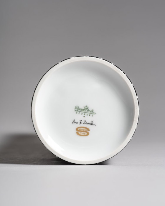 Image 1 of Rare Porcelain XL Vase Duo Hans Theo Baumann Rosenthal Germany 1963 H40cm MCM