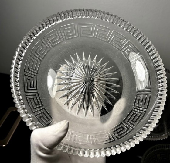 Image 1 of 4 Teller Baccarat 2/2 in antikem griechischem Schlüssel