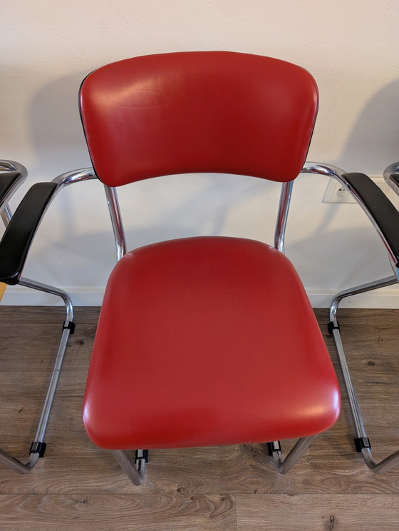 Image 1 of 6 Gispen chairs