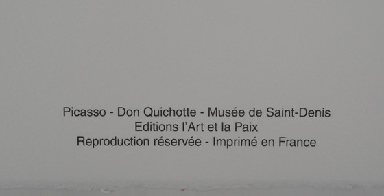 Pablo Picasso: Don Quixote, Signed Lithograph – Lithographs & prints, Paper (photo 6 of 6)