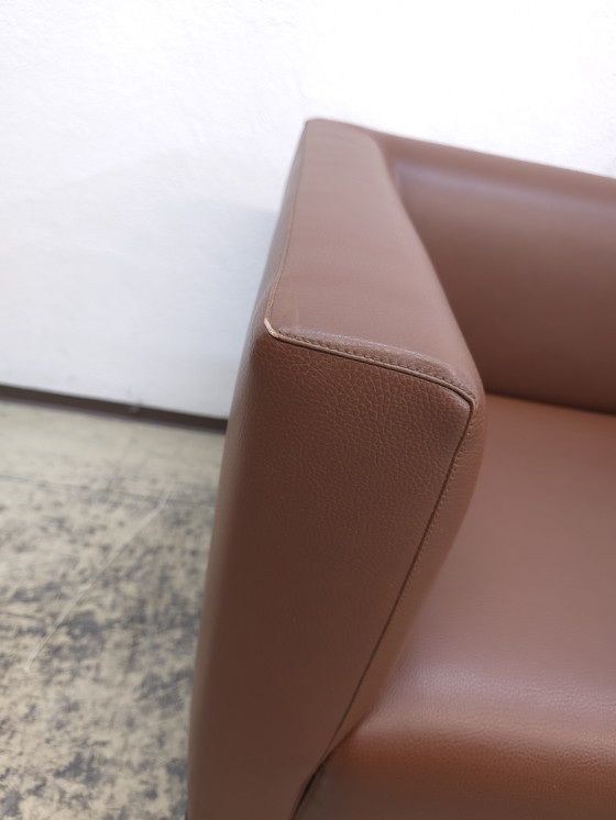 Image 1 of Walter Knoll Jaan Living divano a due posti di design divano in pelle divano top