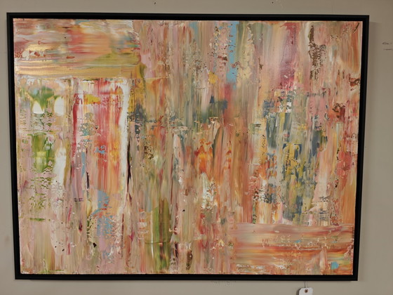 Image 1 of Kunstwerk 120x90cm incl. baklijst