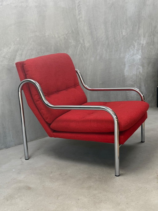 Poltrona dal design vintage – fauteuils, Chrome, Other