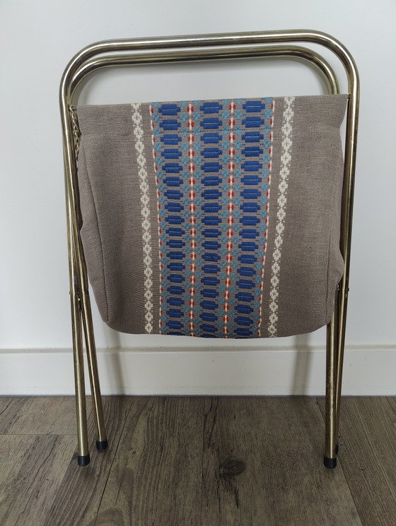Vintage Scandinavische Lectuurbak / Handwerkmand – Mid-Century Modern uit Norrköping (Zweden) (photo 5 of 5)