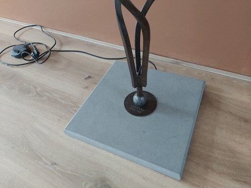 Terzani, lampada da terra, piedistalli di perfezione