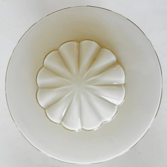 Image 1 of Lampada da soffitto Thabur Art Déco beige 1930's ceiling light