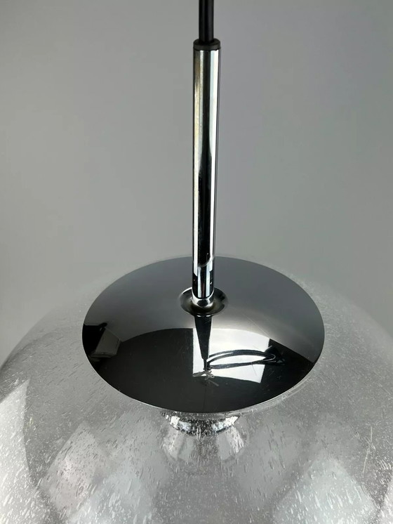 Image 1 of Lámpara de techo de los años 60 y 70, lámpara esférica "Globe" de Peill &amp; Putzler, años 60
