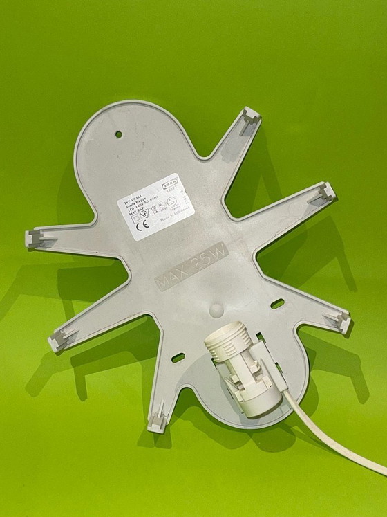 Image 1 of SMILA BAGGE Vintage IKEA wandlamp - groene lieveheersbeestje - decoratieve lamp