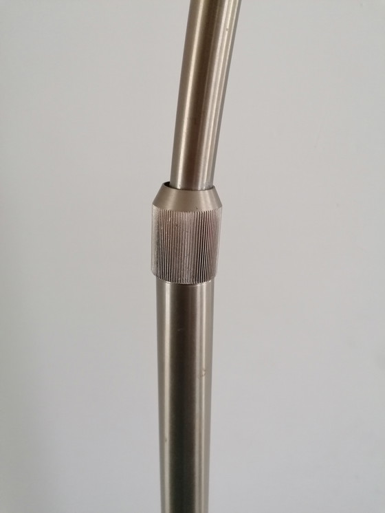 Image 1 of Arc lamp with black marble base