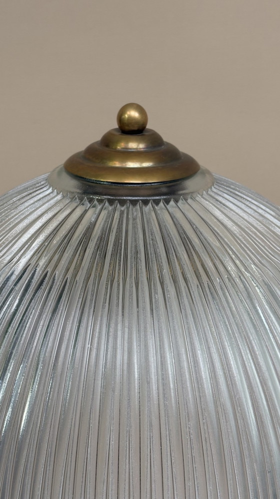 Image 1 of Home German design Neoclassical solid vintage copper lamp