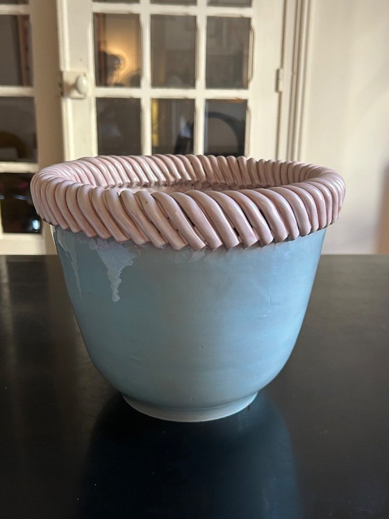 Vintage ceramic cachepot – Decorative Objects (photo 9 of 9)