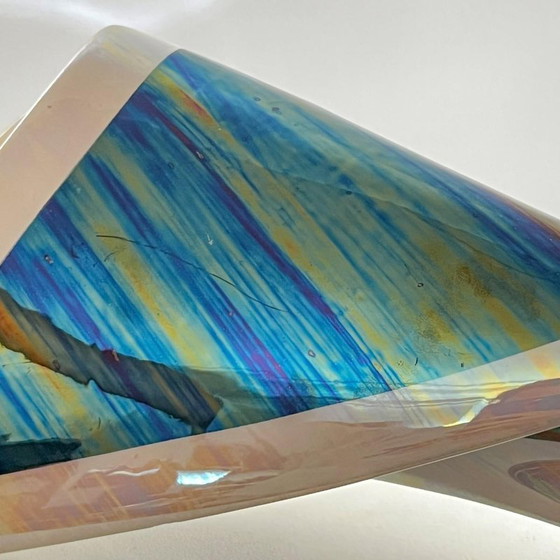 Vase sculptural en céramique irisée, années 1960-1970 – Ceramic (photo 4 of 14)
