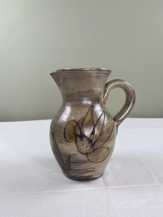 Jarra pintada a mano Vallauris – Vasos y jarras, Porcelain (photo 3 of 7)
