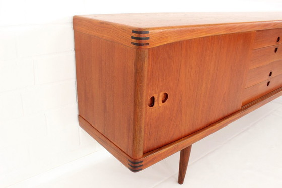 Image 1 of come nuovo! Credenza in teak Bramin, credenza vintage di H. W. Klein, Danimarca anni '60, 1a restaurata!