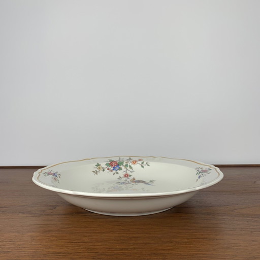 Plato hueco grande modelo "Chantilly" de Longchamp, 1950/60