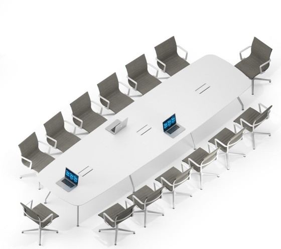 Image 1 of ICF Unitable -Barrel shape vergadertafel 