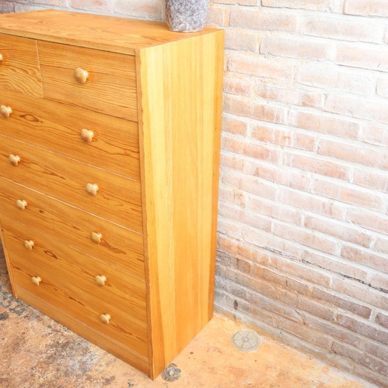 Image 1 of Commode vintage des années 1970, en bois clair