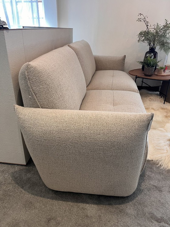 Bib sofa 3,5 seat - Passe Partout - beige/lichtgrijs – Banken, Textiel (photo 6 of 8)