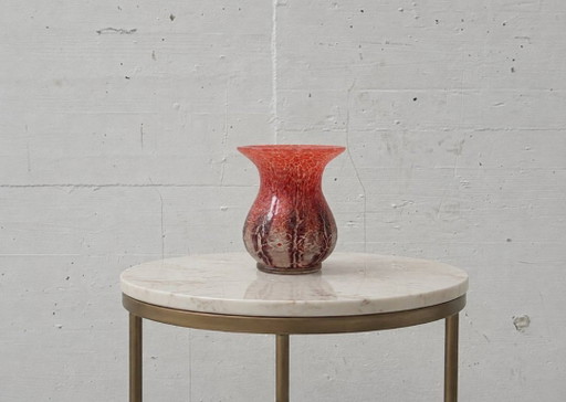 Ikora vase made of mouth-blown glass by Karl Wiedmann for WMF, 1930s