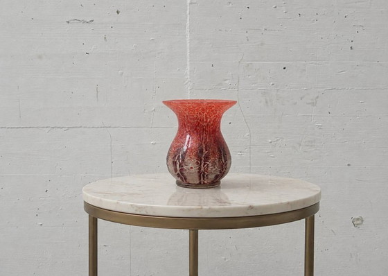 Image 1 of Ikora vase made of mouth-blown glass by Karl Wiedmann for WMF, 1930s