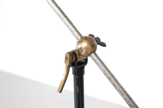 Image 1 of Franse staande lamp uit het midden van de vorige eeuw - jaren 50