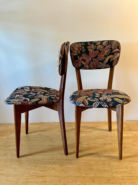Image 1 of Coppia di sedie vintage "The Botanicals"