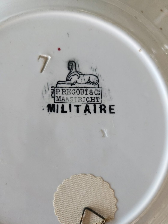 Image 1 of 6 Petrus Regout Maastricht „Militär“-Schilder