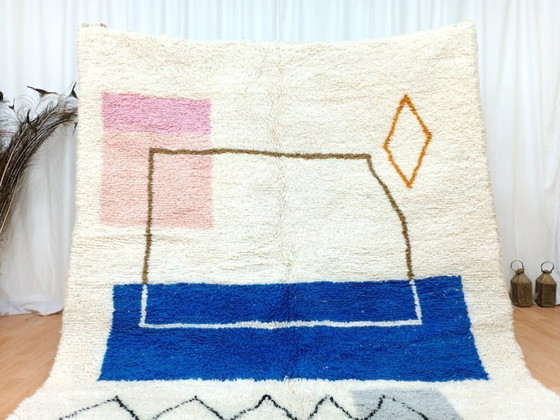 Image 1 of Tappeto Beni Ouarain in lana autentica 250 cm x 200 cm