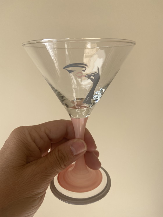 Image 1 of Set van Pink Lady by Panache Obst Martini glaasjes 5 stuks 