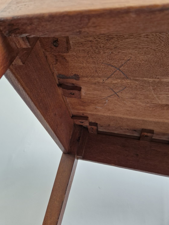 Image 1 of Mesa auxiliar escolar Amsterdam mesa de escritorio roble