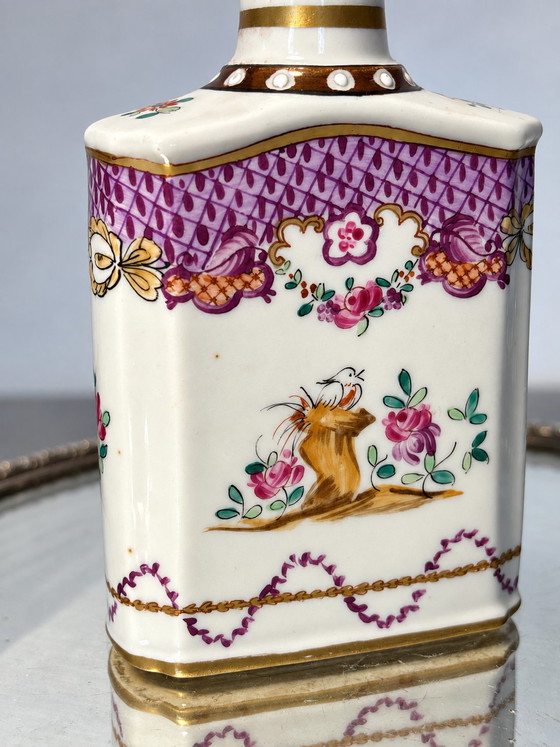 Carafe à thé ou Cologne carafe antique porcelaine – Kalk Eisenberg, Verres et carafes (photo 3 of 9)