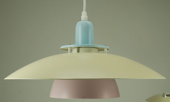 Image 1 of Vintage Danish pendant lamps - set of 3 pieces.
